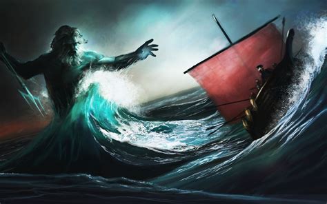 Download Fantasy Poseidon Wallpaper