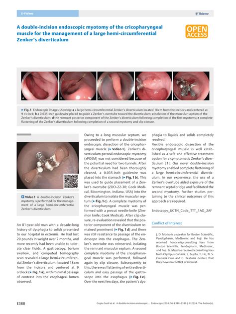 (PDF) A double-incision endoscopic myotomy of the cricopharyngeal ...