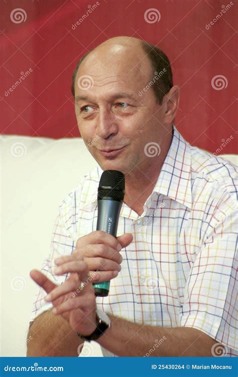 Traian Basescu editorial stock image. Image of basescu - 25430264