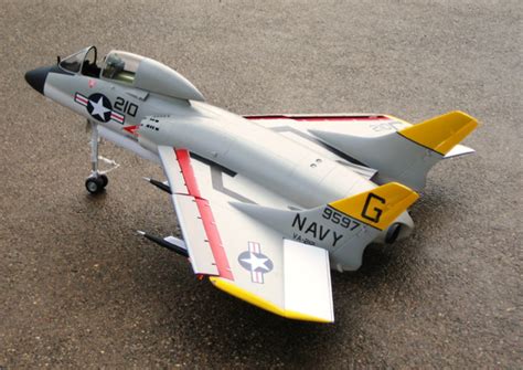 Vought F7U-3M Cutlass | Fisher Model & Pattern