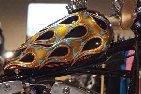 metalflake flames | HARLEY-DAVIDSON 80FLT “Flames of Nara Japan ...