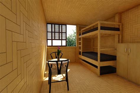 CUBO is a system of modular bamboo homes by earl patrick forlales