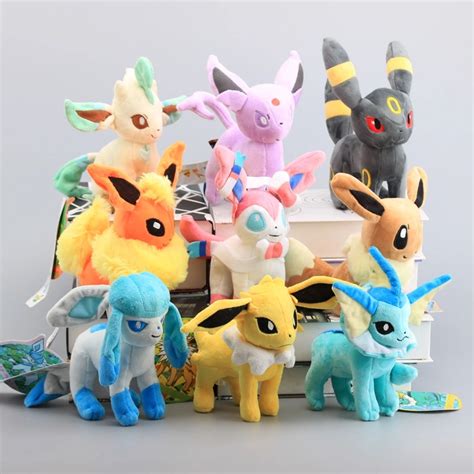 Eevee Evolutions Stuffed Animals / Eevee Pokemon fit Stuffed Animal ...