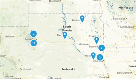 South Dakota State Parks Map - Printable Map