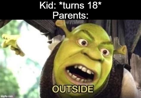 shrek outside Memes & GIFs - Imgflip