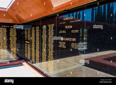 The Medal of Honor Memorial at the Riverside National Cemetery in ...