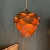 Pinecone Pendant Lamp Wood La Cocotte Chandelier Lighting - Etsy
