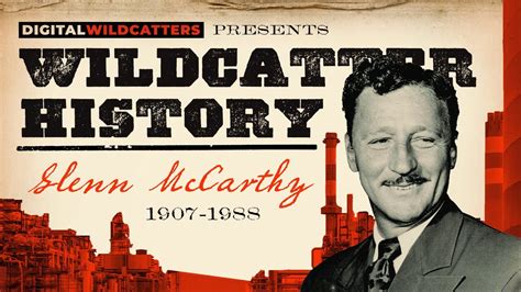 King of the Houston Wildcatters: Glenn McCarthy | Wildcatter History - YouTube