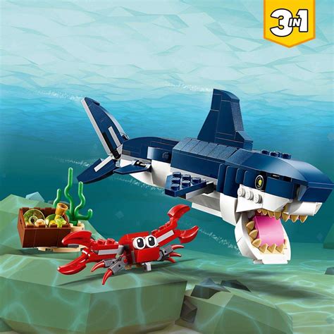 LEGO Creator 3in1 Deep Sea Creatures Set 31088 - The Minifigure Store ...