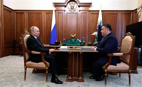 Meeting with Tver Region Governor Igor Rudenya • President of Russia