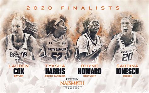 2020 Women’s Citizen Naismith Trophy Finalists Announced | Naismith Awards