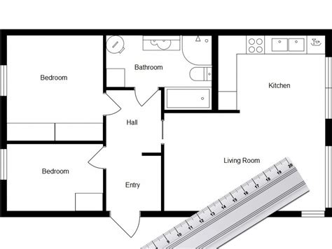 Floor Plan App, Free Floor Plans, Simple Floor Plans, Log Home Floor ...