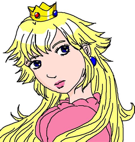 Princess Peach realistic by peach-club on deviantART