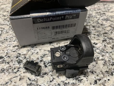 Optics - Deltapoint Pro with adjustable rear sight | Sniper's Hide Forum