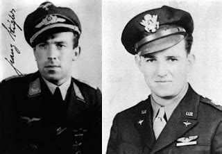 STORMBRINGER: BF-109 pilot Franz Stigler and B-17 pilot Charlie Brown