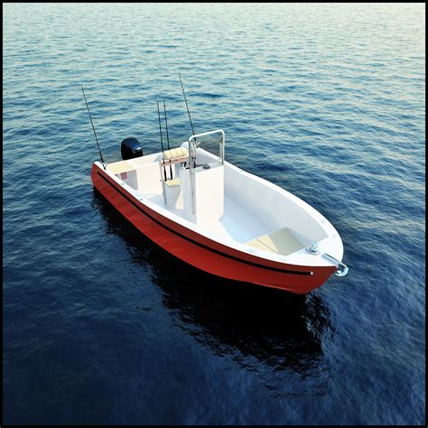 Crispy 650 | planing center console boat | small boat plans