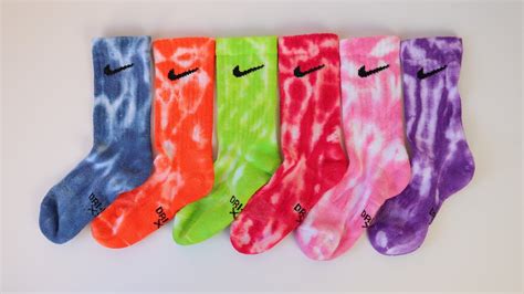 Tie Dye Nike Socks for Kids Little Kids gift for girl boy. | Etsy