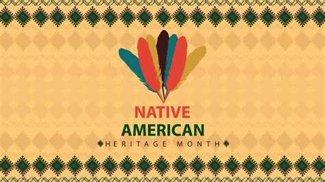 Premium Vector | Native American Indian heritage month Vector banner ...