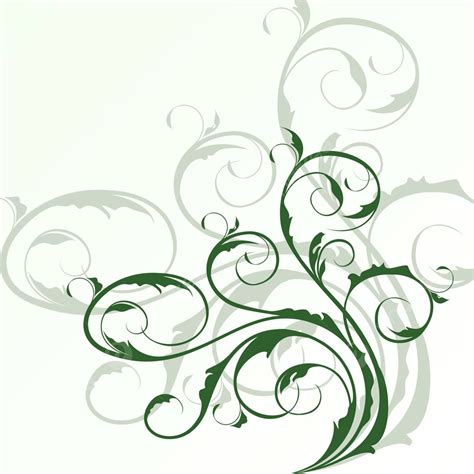 Floral Background Artwork Wedding Scroll Vector, Artwork, Wedding ...