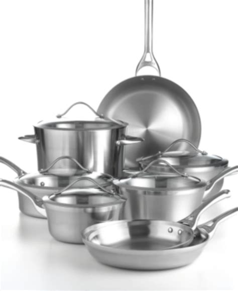 Calphalon Contemporary Stainless Steel 13 Piece Cookware Set Reviews 2021