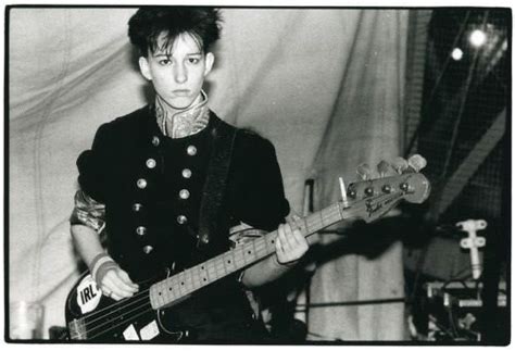 37 years ago Cait O’ Riordan with the Pogues at HMS Belfast, London in 1985. Photo by Andrew ...