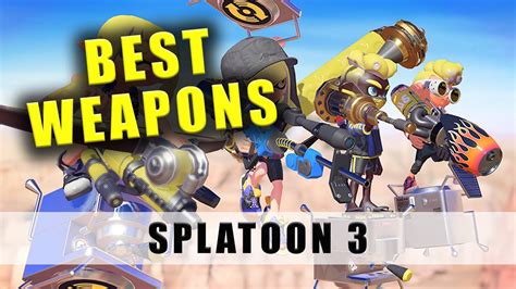 Splatoon 3 best weapons - YouTube