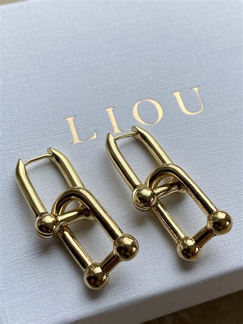 Classic Link Earrings - LIOU