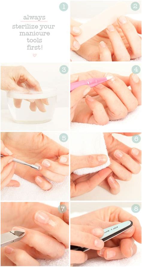 NAILED IT! | Manicure tutorials, Manicure, Diy manicure