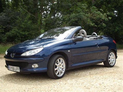 PEUGEOT 206 cc CONVERTIBLE 1.6 excellent condition f/s/h 1 years MOT new cambelt w/pump ...