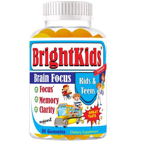 Brain Supplements for Kids, Vitamins for the Brain and Memory with ...