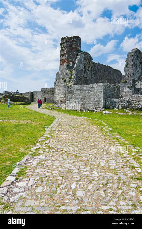 Rozafa Castle, Shkodër, Shkodra, Albania Stock Photo - Alamy