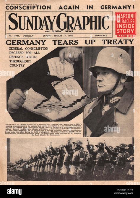 Conscription germany 1935 hi-res stock photography and images - Alamy