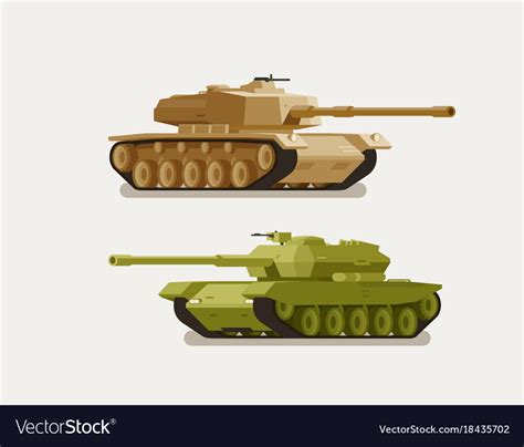 Military tank army concept war weapon battle Vector Image