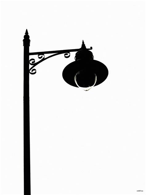 Street Light Silhouette Photograph by Martine Murphy