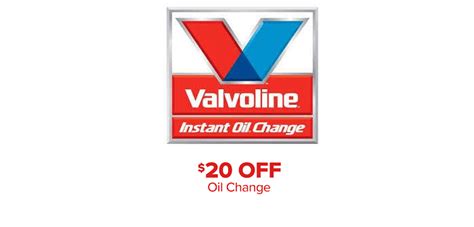 Valvoline Coupon $20 Instant Oil Change (August, 2021)