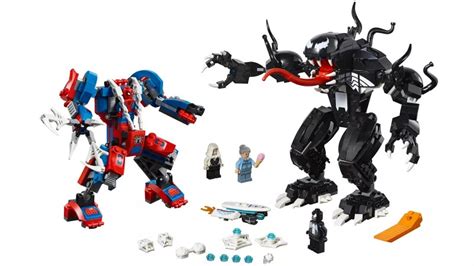 Brickfinder - LEGO Spider-Man Mech vs. Venom Mech Set Revealed at SDCC ...