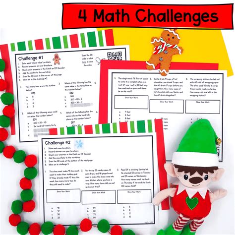 Christmas Elf - 2nd Grade Math Escape Room | MagiCore