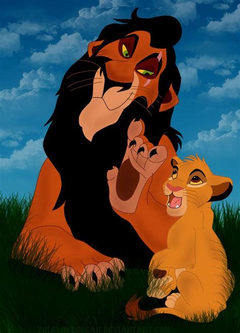 Scar and Simba by ZiraLovesScar on DeviantArt | Lion king fan art, Lion king movie, Lion king ...