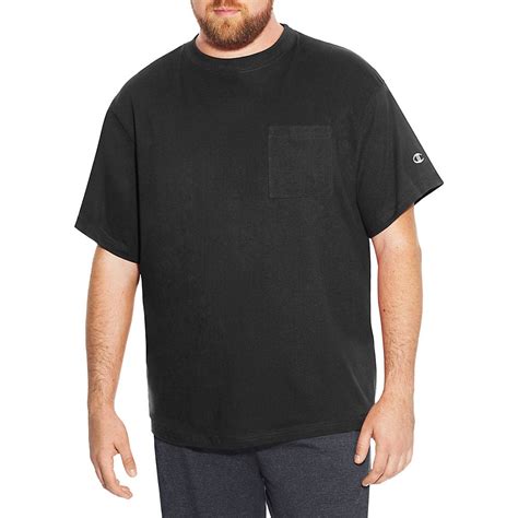 Champion - Champion Men's Big & Tall Classic Cotton Jersey Pocket T-Shirt, Sizes 2XT - 5XL ...