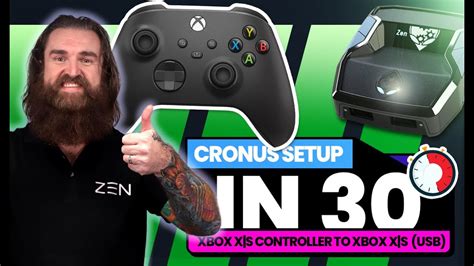 CRONUS IN 30: Xbox Series X|S Controller to Xbox Series X|S (USB) (2022) - YouTube