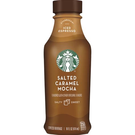 Starbucks Salted Caramel Mocha Chilled Espresso Beverage (14 fl oz ...