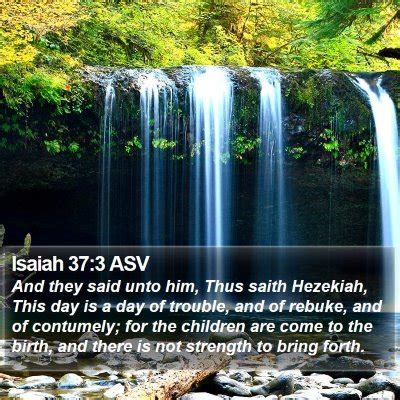 Isaiah 37 Scripture Images - Isaiah Chapter 37 ASV Bible Verse Pictures