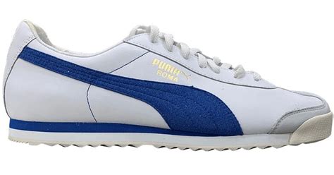 PUMA Roma 'white Royal' in Blue for Men | Lyst