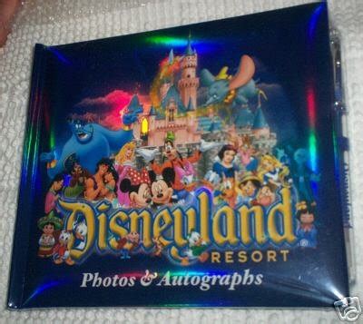 Disneyland Resort Autograph Book holds photos with pen | #38527737