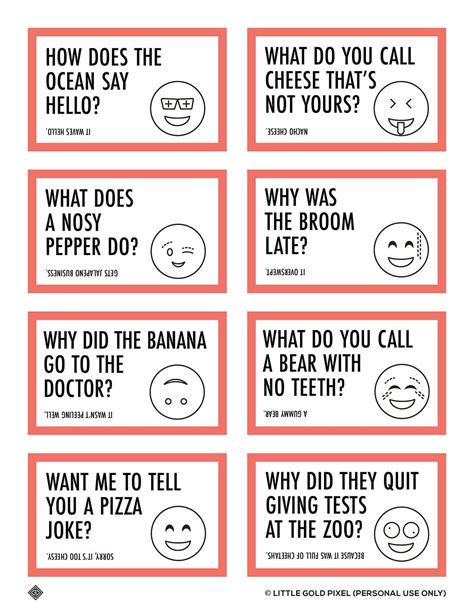 Free Printable Jokes For Kids | Riddle's Time