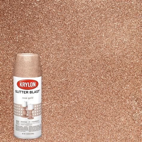 How To Get A Rose Gold Glitter Paint Color For The Wall / Impressive Paint Glitter #3 Valspar ...