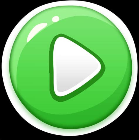 Download Green Play Button Icon | Wallpapers.com