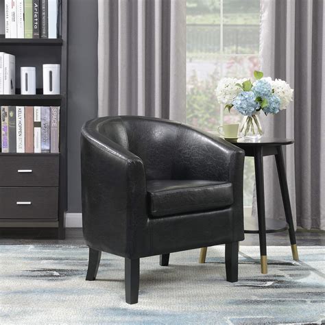 Black Leather Accent Chairs – All Chairs