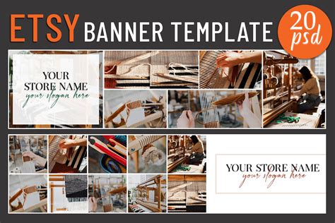 ETSY Banner Templates | Templates & Themes ~ Creative Market