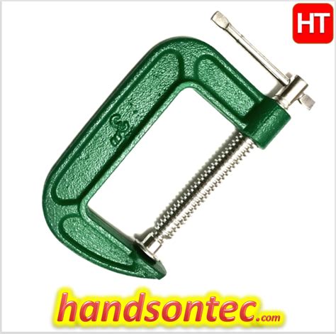 3-inch G Clamps with Thread – Heavy Duty – HandsOn Tech